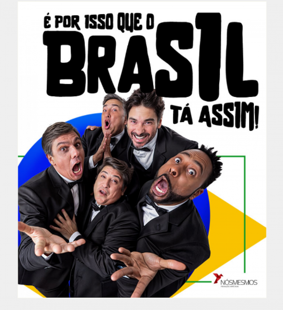 Espetáculo será apresentado neste Domingo (7) na Sala Palma de Ouro em Salto